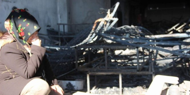 İşçi fabrikayı ateşe verdi, ortaklar ağladı