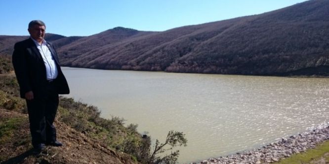 Bursa'da göletler doldu