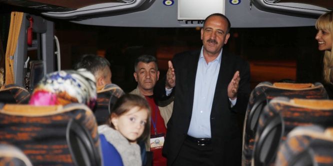 Gölbaşı Belediyesinden şehit aileleri ve gazilere kültür turu