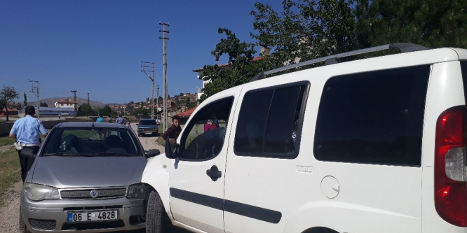 Sungurlu’da trafik kazası: 1 yaralı