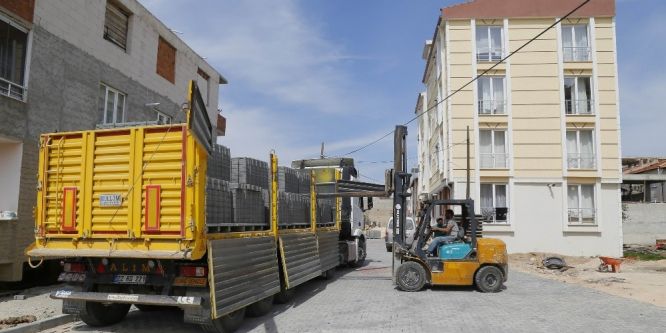 Kırklareli’nde yol yapım çalışmaları devam ediyor
