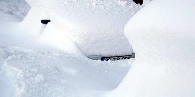 55 yılın kar rekoru kırıldı!