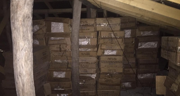 278 bin 500 paket kaçak sigara ele geçirildi
