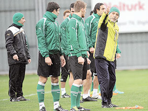 Bursaspor taktik çalıştı