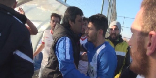 Malatya derbisinde kavga çıktı