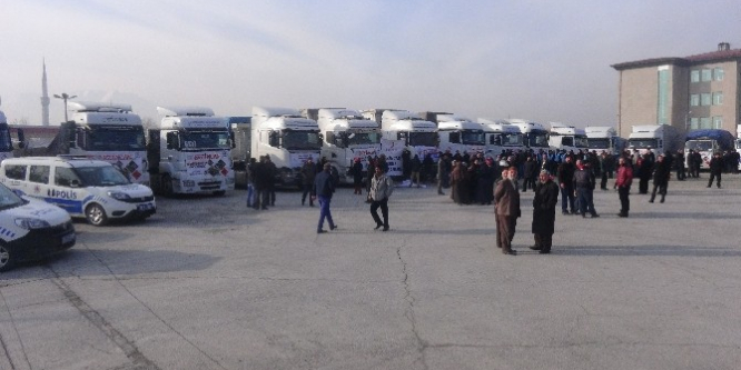 Erzincan'dan Halep’e büyük yardım