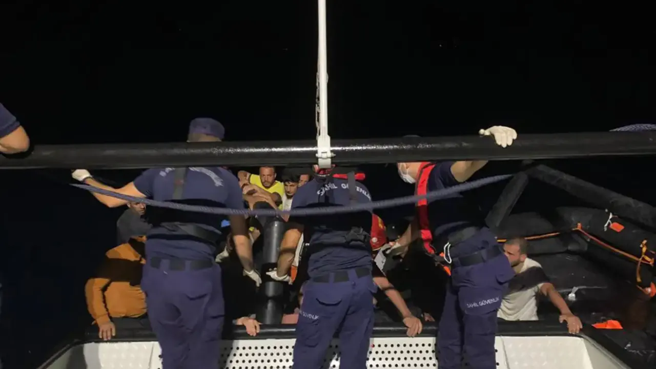 56 düzensiz göçmen yakalandı!