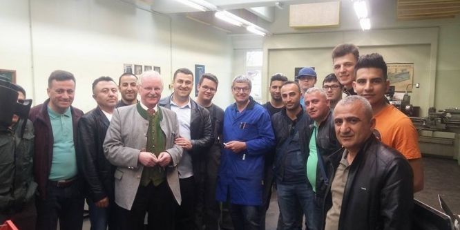 Hakkari’deki eğitimcilerin Almanya ziyareti