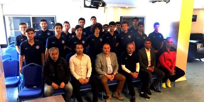 Şampiyonlardan Başkan Sözlü’ye ziyaret