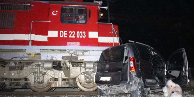 Manisa’da tren kazası!
