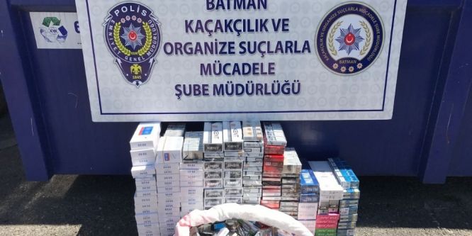 12 bin 250 paket kaçak sigara ele geçirildi