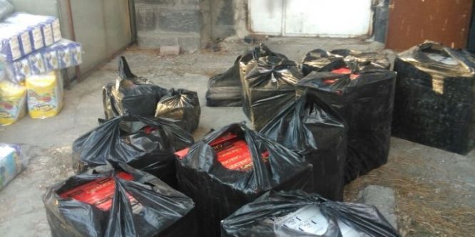 2 bin 200 paket kaçak sigara ele geçirildi