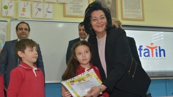 Kırklareli’de karne heyecanı yaşandı