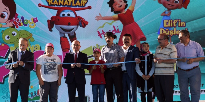 Konya çocuk festivali başladı
