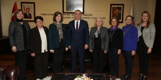 Kadın Hakları Derneği’nden Başkan Zolan’a ziyaret