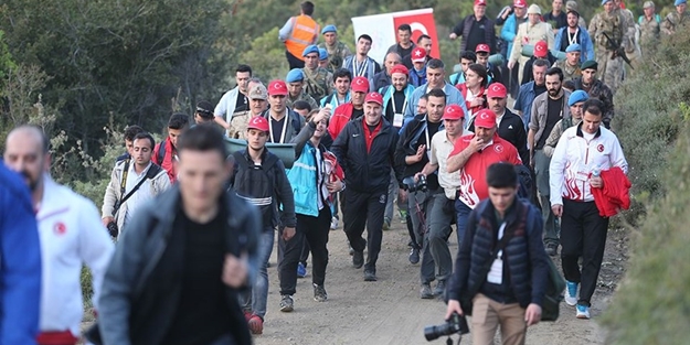 57’nci Alay Vefa yürüyüşü