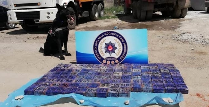 58 kilo eroin ele geçirildi