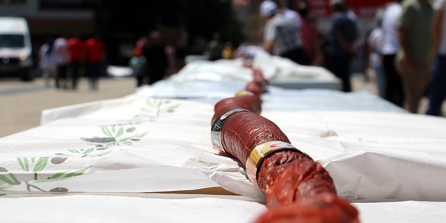 58 metre uzunluğunda! Havadan görüntülenebildi