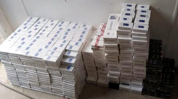 Diyarbakır’da 59 bin paket kaçak sigara ele geçirildi