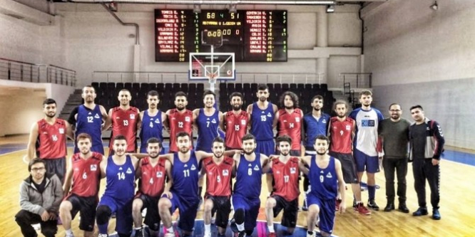Adıyaman Üniversitesi Basketbol Takımı bir üst gruba çıkmaya hak kazandı