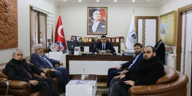 Başkan Yalçın’a din adamlarından ziyaret