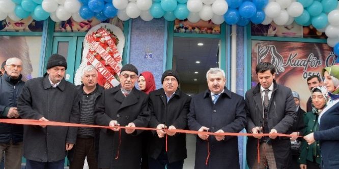 Başkan Baran, iş yeri açılışına katıldı