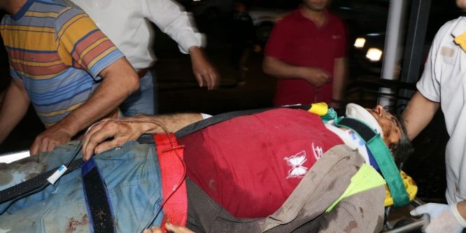 İnşaattan düşen adam 5 saat yardım bekledi