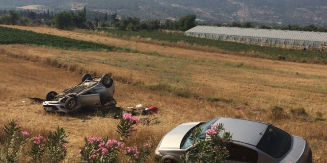 Mersin’de trafik kazası: 1 ölü, 1 yaralı