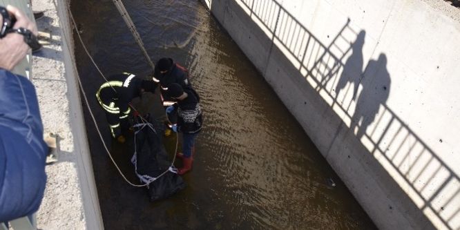 Kanalda erkek cesedi bulundu