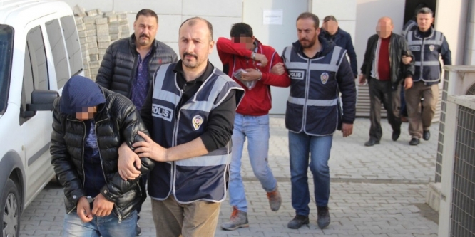 Samsun’da aranan 12 kişi yakalandı