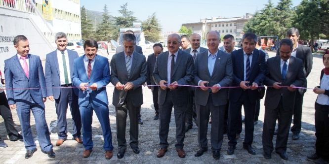 Akşehir Anadolu Lisesinden bilim fuarı