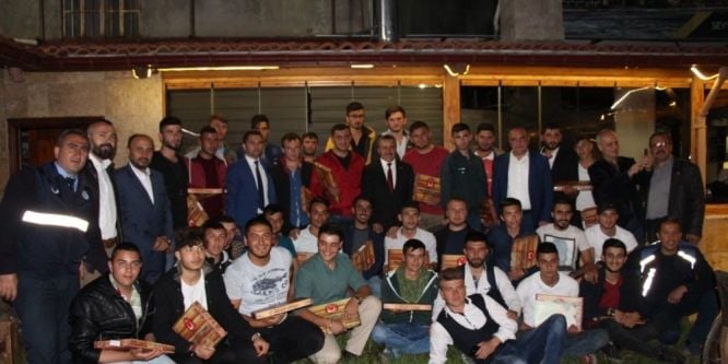 Başkan Tutal, asker adaylarıyla bir araya geldi