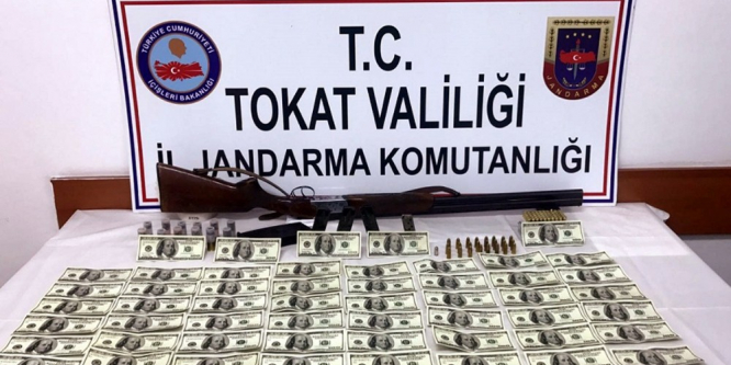 Tokat’ta sahte dolar ele geçirildi