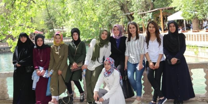 Hanili 16 öğrenci Şanlıurfa’yı gezdi