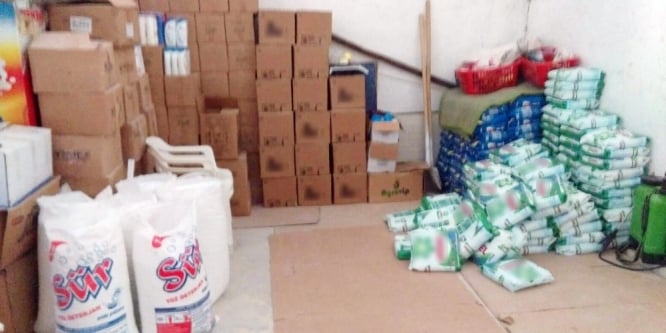 30 ton sahte deterjan ve şampuan ele geçirildi