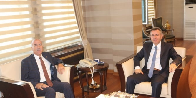 Milletvekili Gökçe’den Vali Elban’a ziyaret