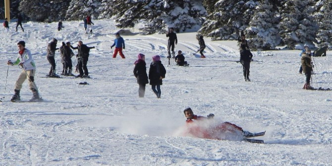 Uludağ sömestr tatiline yüzde 100 dolu