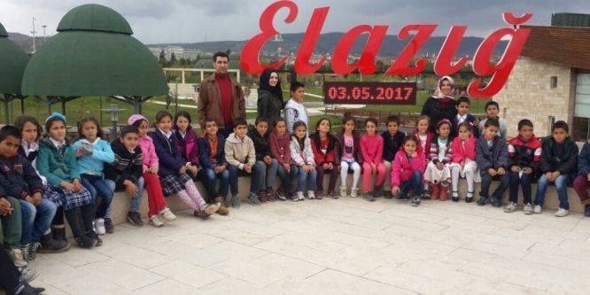 Elazığ’da, köy çocukları sinema ile tanıştı