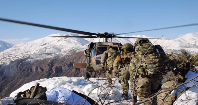 6 Ayrı sığınak ve mağaraya operasyon