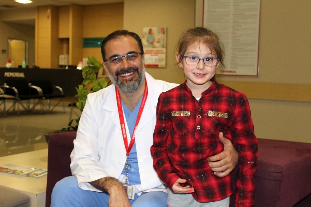 6 buçuk yaşındaki Seher karaciğerindeki kitlelerden kurtuldu 