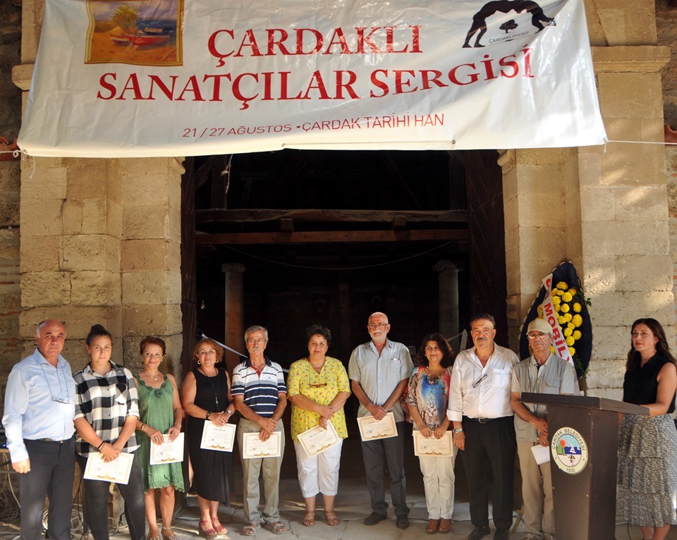 6. Geleneksel Çardaklı Sanatçılar Resim Sergisi açıldı 