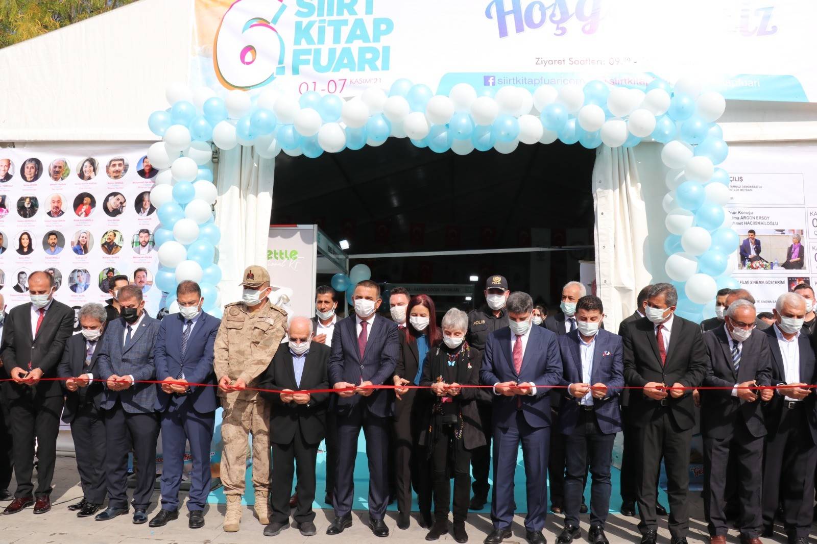 6. Geleneksel Siirt Kitap Fuarı, kitapseverlere kapılarını açtı