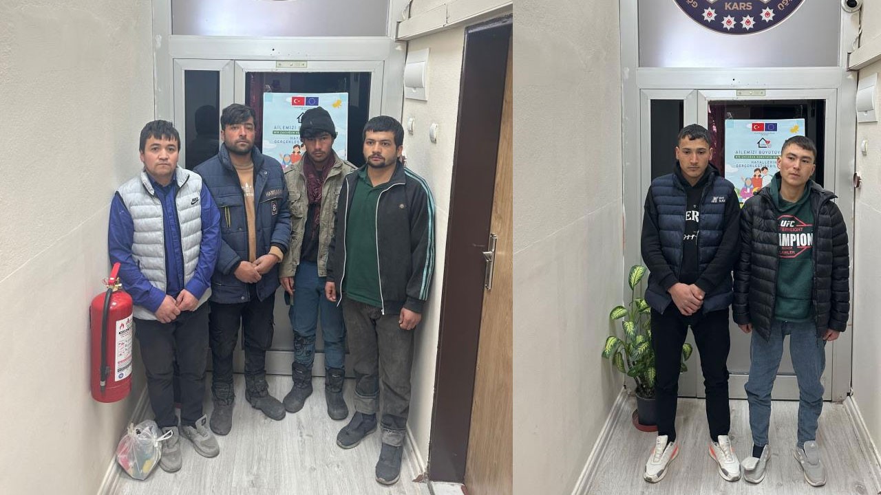 6 kaçak göçmen daha yakalandı