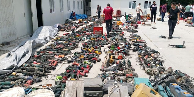 6 kamyon dolusu eşya ele geçirildi! Operasyonu duyan vatandaş kuyruk oluşturdu