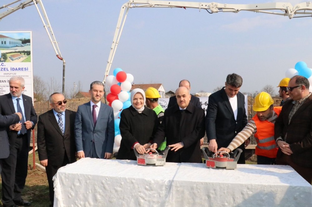 6 mahalleye hizmet verecek ASM merkezinin temeli atıldı 