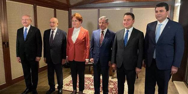 6 muhalefet liderinden ortak açıklama