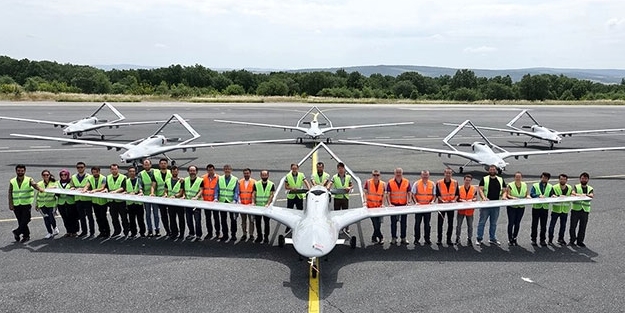 6 SİHA daha göreve başladı