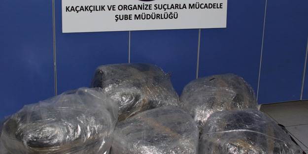 60 kilo esrar ele geçirildi
