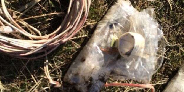 60 kilo patlayıcı bulundu