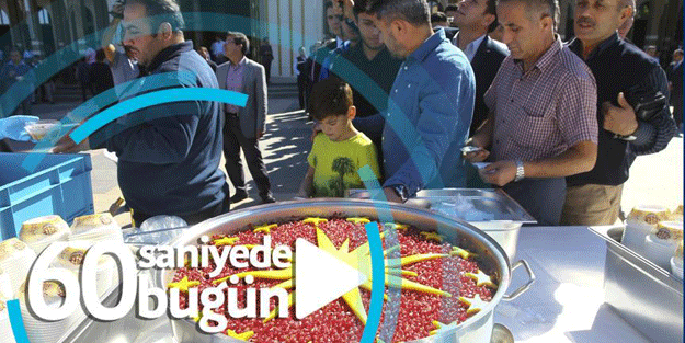60 saniyede bugün (14 Ekim 2016)